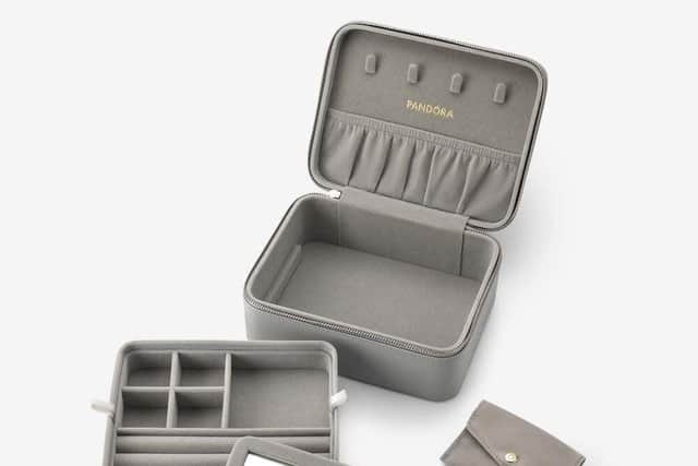Grey Jewellery Box.