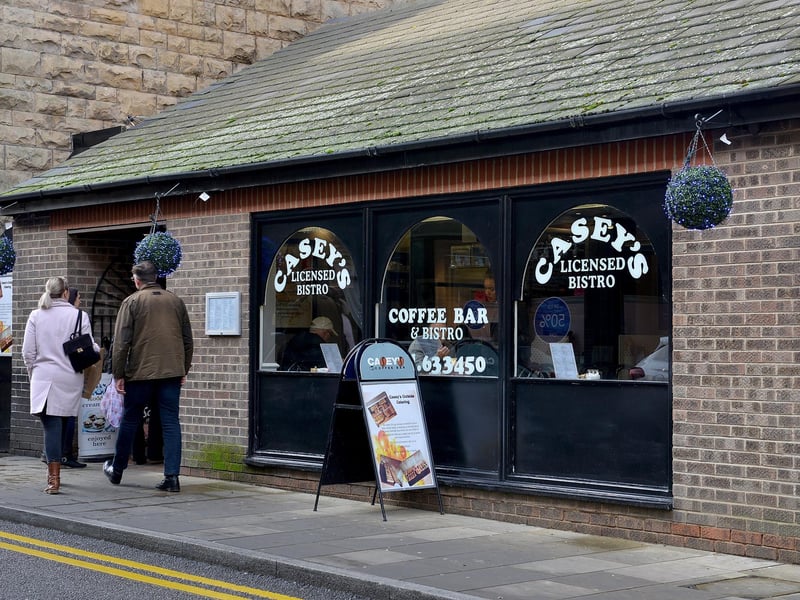 Serving all day breakfasts, sandwiches and a large choice of specials. Casey's Coffee Bar on White Hart Street, Mansfield, is a long-standing and popular venue for locals.