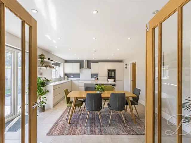 The light-filled, spacious accommodation is an ideal home for families