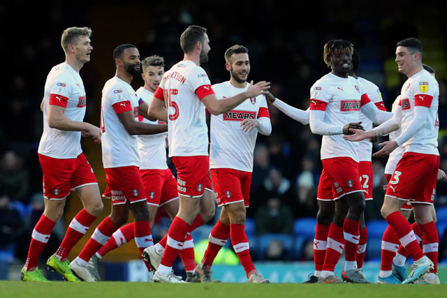 Rotherham were predicted to finish in 13th position according to data experts. In the real world, the Millers' final position in League One after PPG was second, meaning they'll be back in the Championship next year.