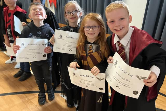 The school had a Quidditch Cup as part of its Harry Potter Day