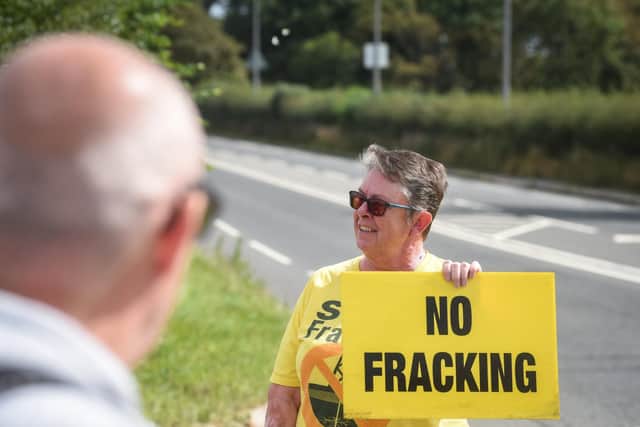 Anti-fracking campaigners are concerned about the government's announcement.