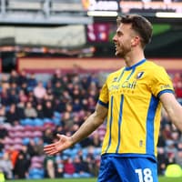 Rhys Oates celebrates 150 appearances with Mansfield Town