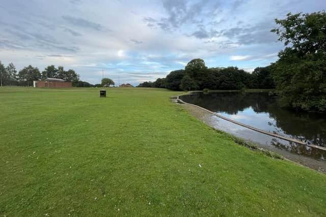 King's Walk, Berry Hill & Oakham has 318 postocodes within 900m of a park, public garden, or playing field. Berry Hill Park is pictured.