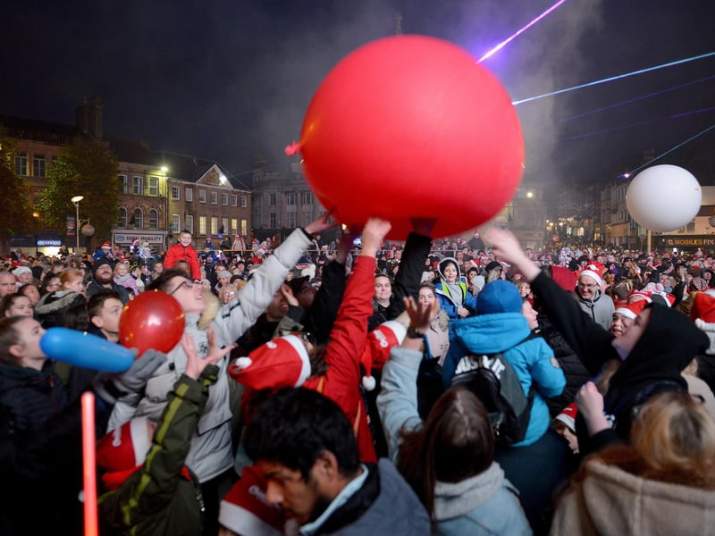Mansfield Christmas lights switch-on 2019