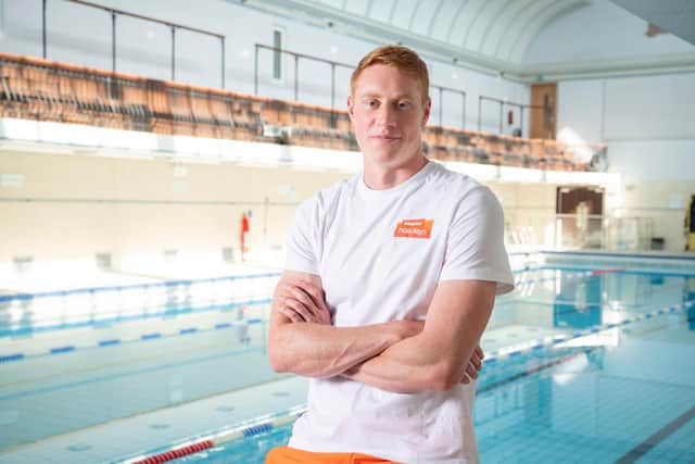 Olympic swimmer Tom Dean partners with easyJet Holidays to launch a ‘Swim School’ programme, offering free swimming lessons to 1,000 British adults ahead of the summer holidays, London