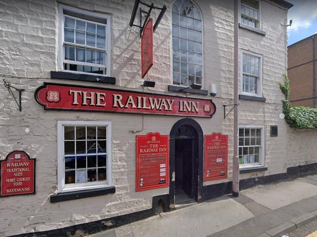 Railway Inn on Station Street, Mansfield. Last inspected on April 14, 2022.