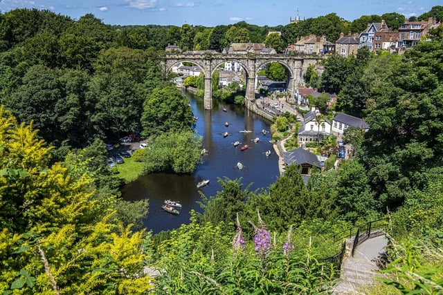 The river landscape which flows through the Knaresborough Viaduct went viral on TikTok earlier this year and has a rating of four and a half stars on TripAdvisor with 359 reviews.