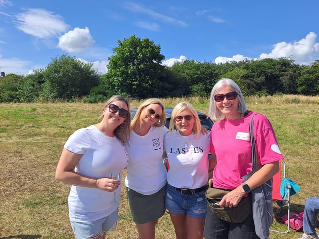 Hannah Cullen, Amy Stirland-Fell, Bev Cheesemond and Diane Darby.