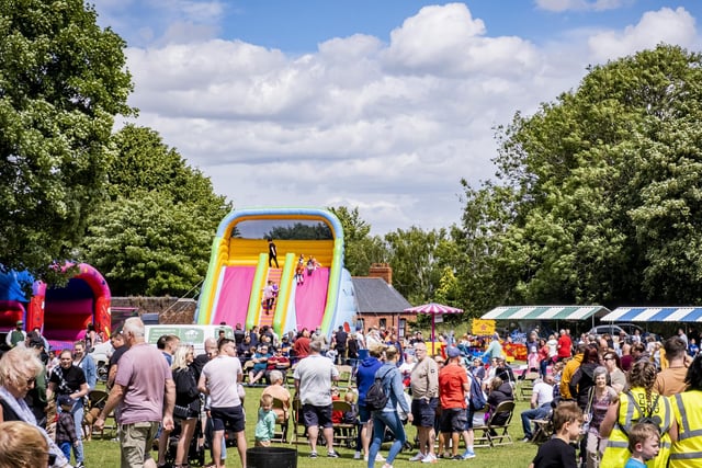 Thousands of visitors attended the gala at Hornscroft Park.
