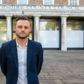 Coun Ben Bradley, Mansfield MP and Nottinghamshire Council leader, outside the council offices in West Bridgford.