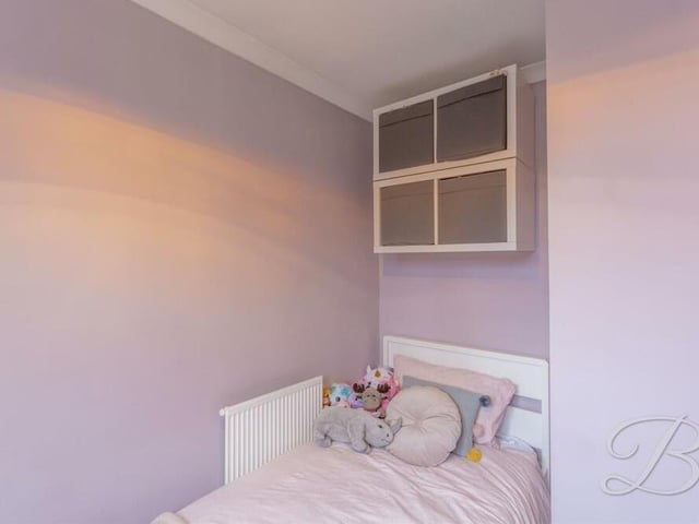 The fourth and final bedroom is the smallest, but there is still lots to like about it.