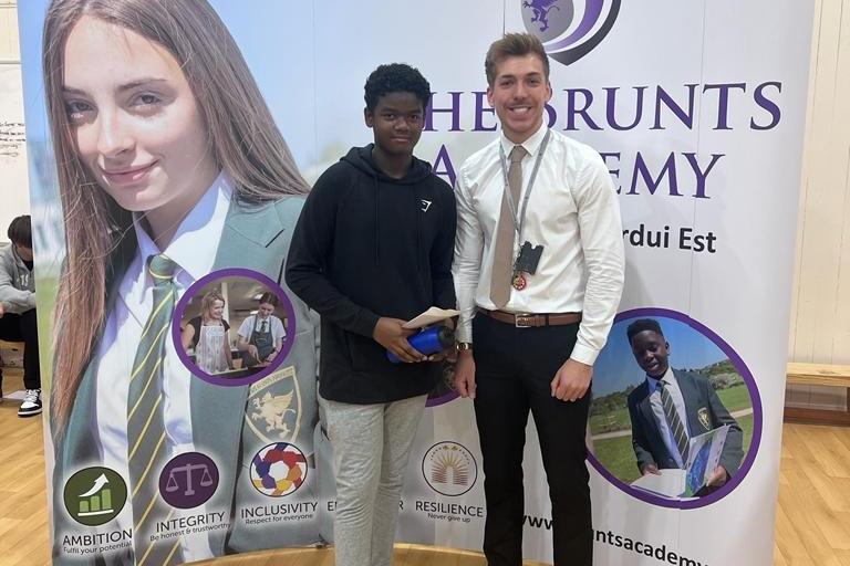 Christiano Levy has received grade 9s in biology, chemistry, maths and physics; a grade 8 in computer science; and grade 7s in English language and literature, French and history.