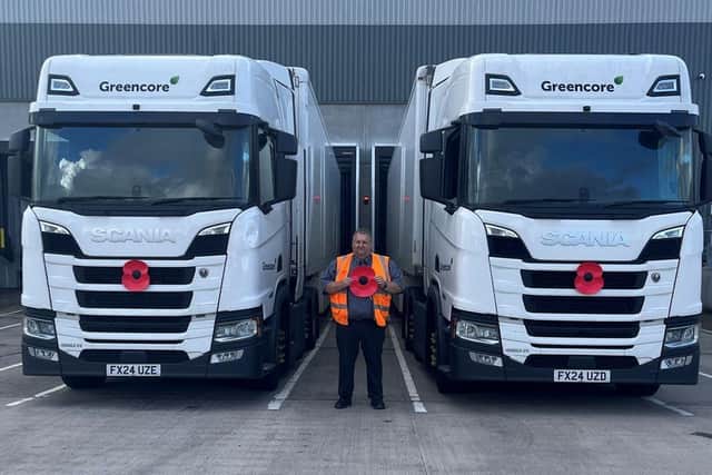 Greencore lorries.
