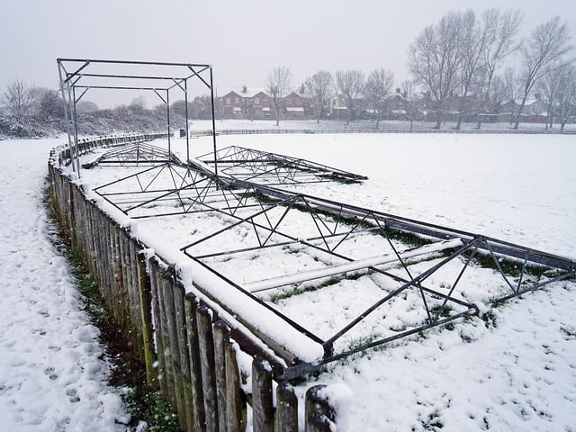 Mansfield in the snow