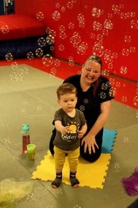 The Debutots classes offer a unique experience for babies and tots to use their imagination.