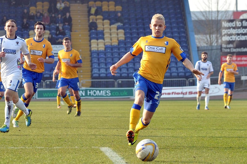 Less than a week after Paul Cox's appointment as manager of Mansfield Town, Meikle followed him to the club. He played a key role in getting Stags back into the Football League.