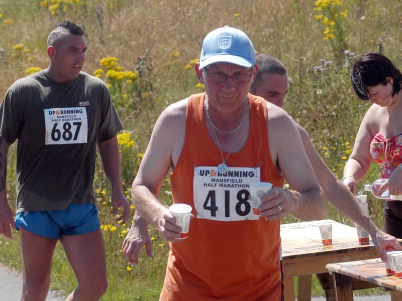 Thousands of runners have taken part in the Mansfield Half Marathon down the decades. Can you spot anyone you know here?