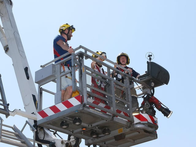 Rides on the High Level Platform were very popular.