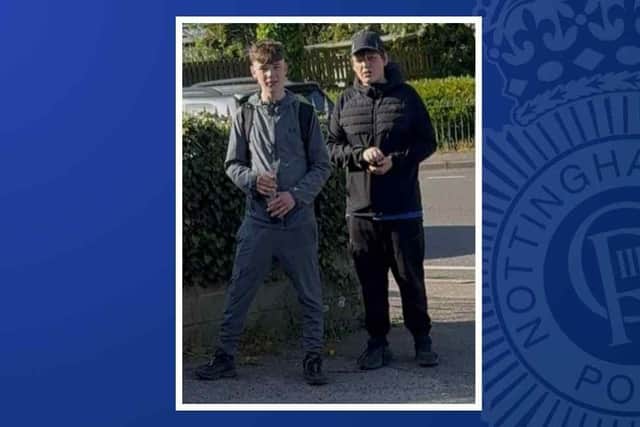 Officers investigating the theft of dozens of vapes from a shop want to speak to these two people.