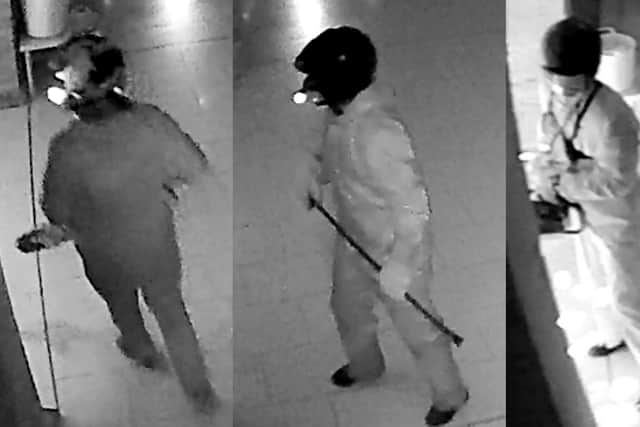 Burglars broke into The Portland Collection Gallery on the estate between 9.45pm and 10pm on Tuesday 20 November 2018.