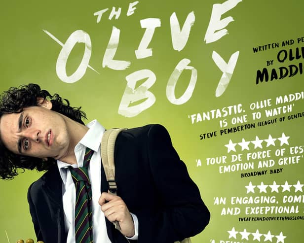 Don't miss the performance of The Olive Boy at Nottingham Playhouse.