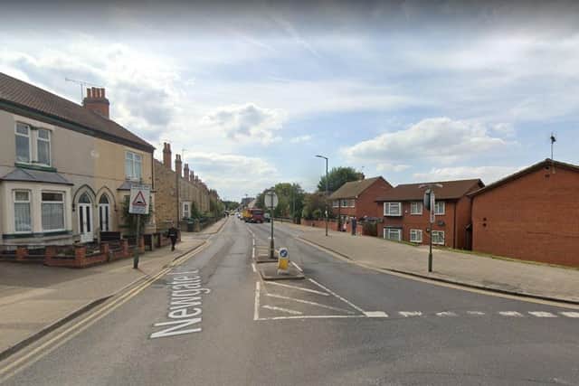 The incident happened on Newgate Lane.