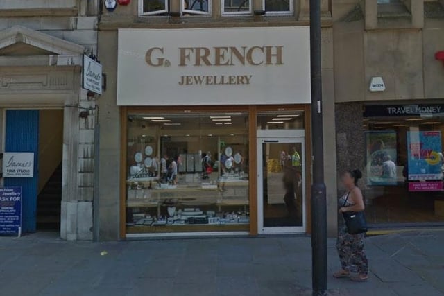 G. French Jewellery has its retail and manufacturing shop in Doncaster town centre on St Sepulchre Gate; its website is open throughout lockdown for click and collect and delivery orders. (https://gfrenchjewellery.com)