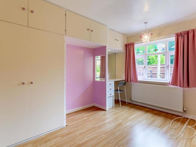 Another shot showing the considerable size and storage space on offer in the bedrooms.