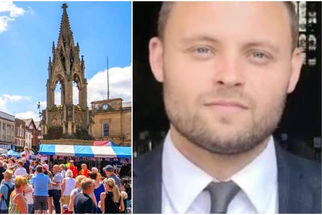 Mansfield MP Ben Bradley welcomed the news that Mansfield is to benefit from a £96m slice of the Government's Town's Fund.