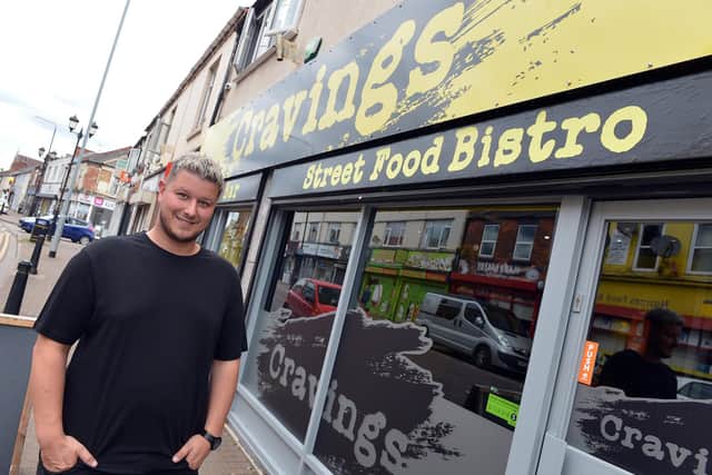 Cravings a new restaurant opened recently in Sutton. Pictured is owner Simon King.