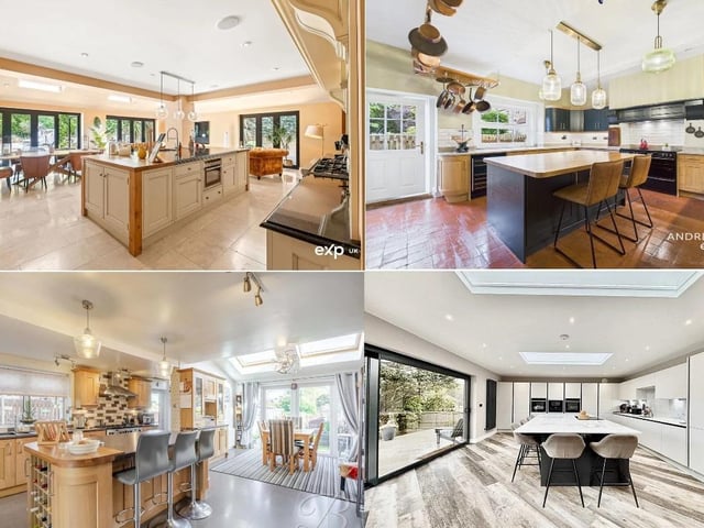 The focal point of any dream home - a kitchen island. Check out this selection of stunning properties featuring a kitchen island.