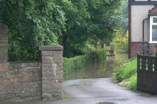 The house on Church Road, across from The Carrs, was affected by the flood. Do you remember any other standout weather conditions from the past?
