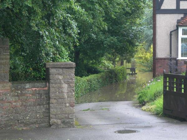 The house on Church Road, across from The Carrs, was affected by the flood. Do you remember any other standout weather conditions from the past?