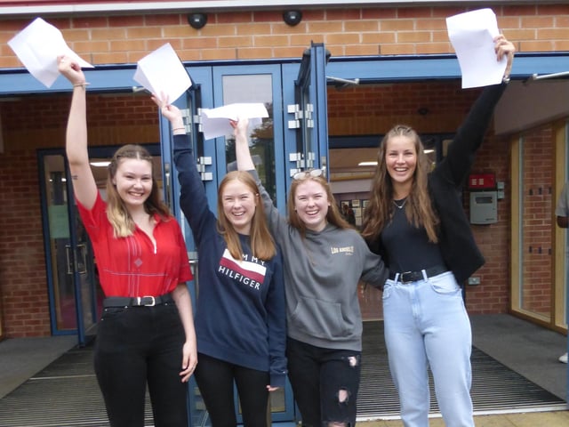 Ellie Smedley, Elizabeth Morton, Lucy Mills and Lara Morton