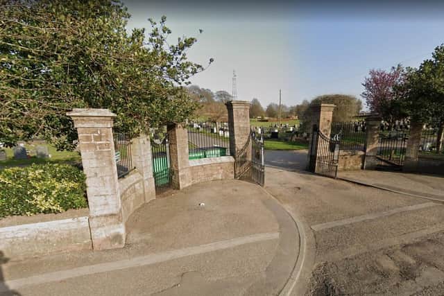 The entrace to Kingsway New Cemetery, Kingsway, Kirkby. Picture: Google Maps