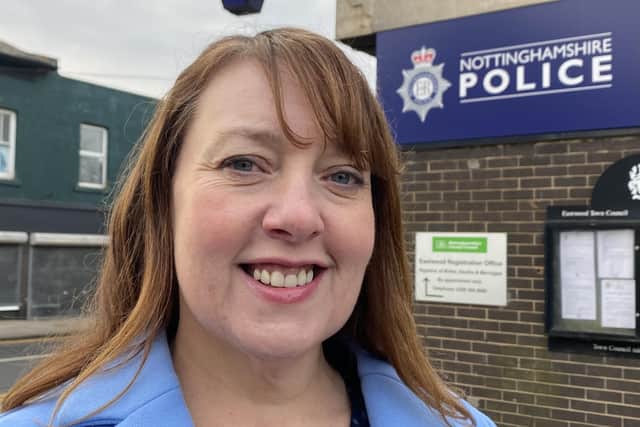 Caroline Henry, Nottinghamshire police and crime commissioner.