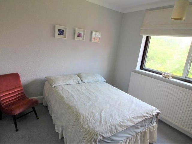 A comfortable night's sleep is guaranteed in this bedroom at the £425,000 cottage.