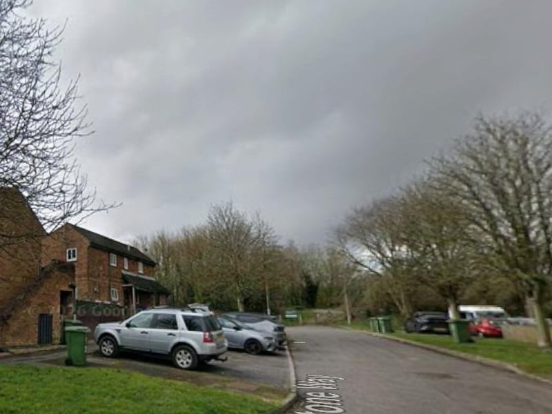 According to figures in June 2026, 7 crimes were reported on or near Longstone Way. (Picture: Google Earth.)