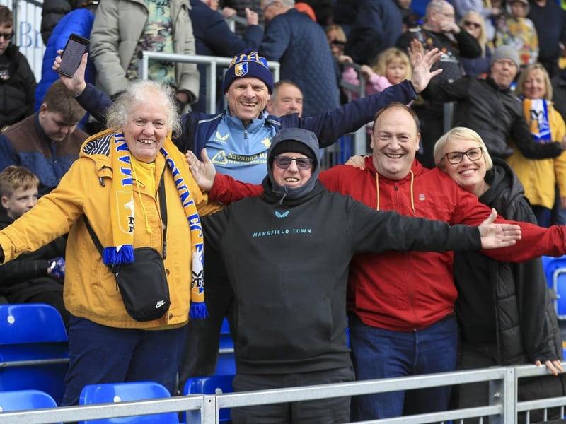 Stags picked up their second win in a row to further distance any fears of relegation.