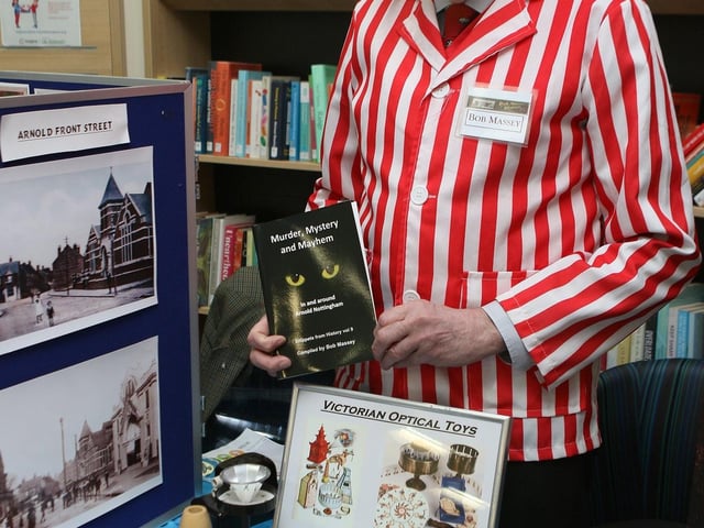 Pictured here is local historian and prolific author Bob Massey.
