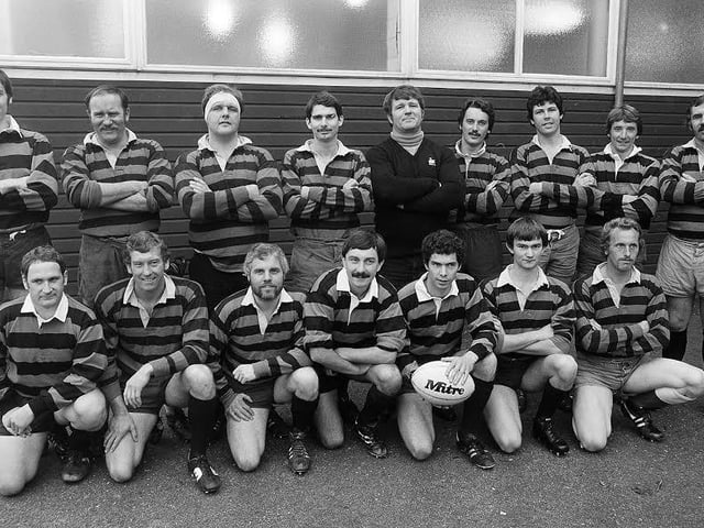 The former Ashfield Swans RUFC side gather back in 1980. Did you play for this team and, if so, what are your memories?