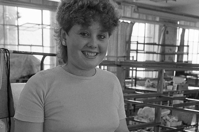 Staff spoke fondly about working at the factory. This photo was taken over 40 years ago.