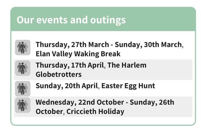 We have a lively social events calendar too.