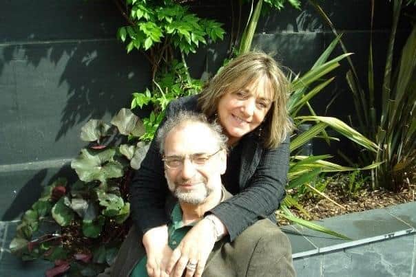 Danny pictured with his wife Maggie