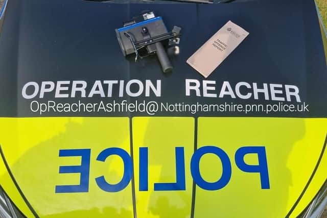 Operation Reacher officers have been busy in Ashfield.