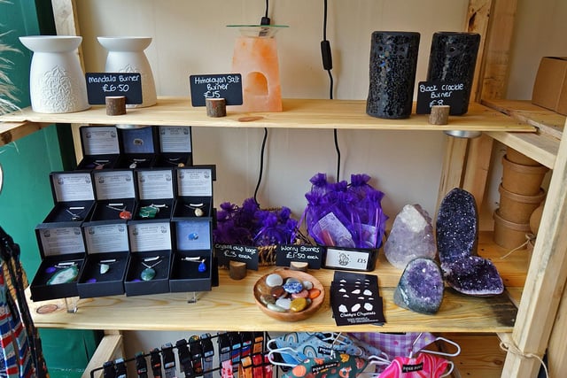 Along with a selection of crystals, the shop also supplies a pet range full of sustainable products and accessories.