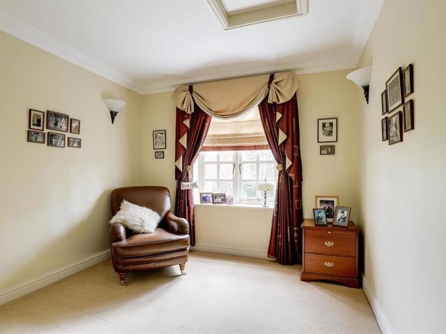 As we move up to the second floor, a nice surprise at the back of the property is this cosy snug. A place to get away from it all maybe.