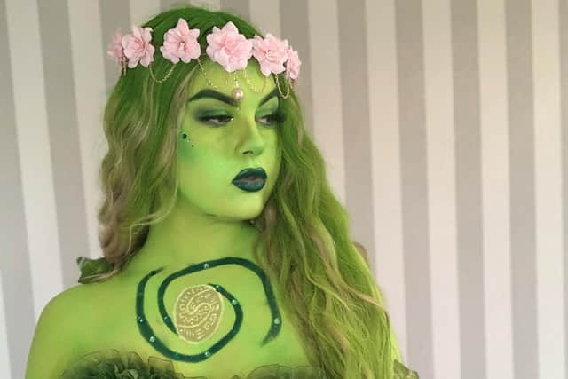 Tia Culleton became Te Fiti from Disney's Moana