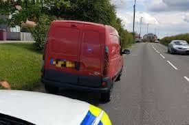 Officers stopped and searched five people and seized drugs and a vehicle as they took part in high-visibility patrols on April 1.